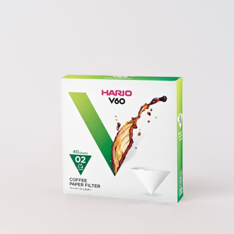 Papírové filtry Hario V60-02, 40 ks